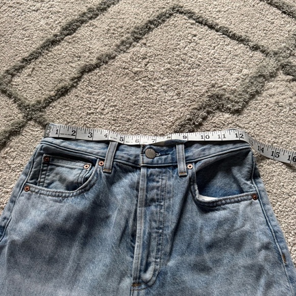 Aritzia Denim Forum jeans the Claudia high rise baggy straight leg 24 - Picture 8 of 13